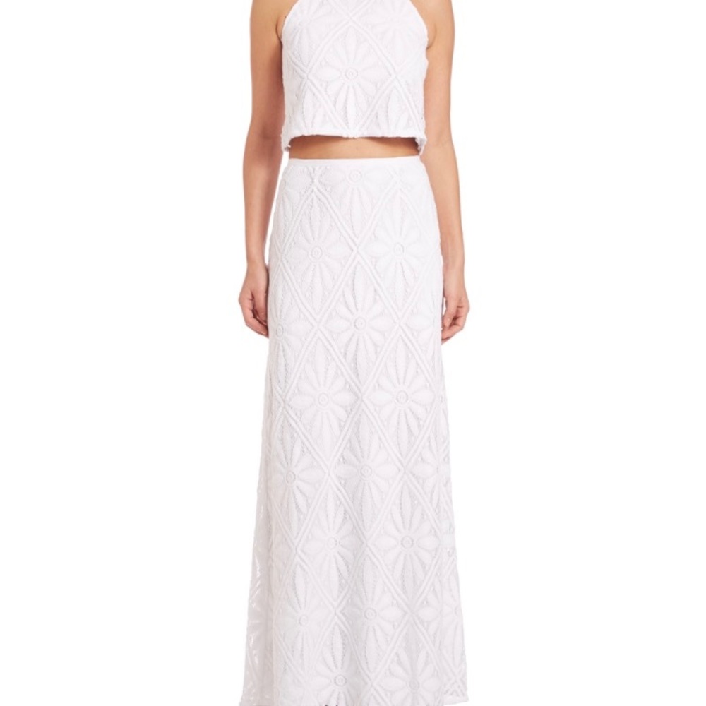 Lilly Pulitzer two piece white set size 2